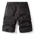 thumbnail image 3 of Men's Workout Cargo Shorts Lightweight Hiking Flat Front Shorts Tactical Work Shorts with Multi Pockets, 3 of 6