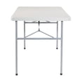 thumbnail image 4 of 4' Resin Multi-Purpose Folding Table in Light Gray Resin, 4 of 4