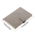 thumbnail image 3 of A5 Faux Leather Hardcover Notebook | Suede Magnetic Closure | 8.5x5.7 Inches | Premium Thick Cream Paper | Multi-Color | Durable Office Journal | 1 Pack | Secure Metal Buckle | Elegant Diary, 3 of 6