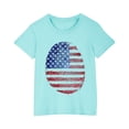 thumbnail image 2 of MKOSPLRT T-Shirts du 4 Juillet pour Enfant 3-10 Ans Manches Courtes Col Rond USA Flag T-Shirts Amusants Étoiles et Rayures T-Shirts Graphiques pour Fille Garçon, 2 of 9