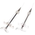 thumbnail image 1 of 2Sets Feeding Syringe Transparent Plastic Cylindrical For Birds Parrot Hand Feeding Pet Feeder 11.8x2.4in, 1 of 9
