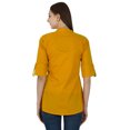 thumbnail image 4 of Robe Haut Boho Unie Tenue Décontractée Tunique Vêtements pour Femmes Coton Robe d'Été, 4 of 4