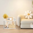 thumbnail image 2 of QTOCIO Living 4 Shelf Shelf Ventilated Light Duty Storage Home Organizer With AShelves Basement White, 2 of 4