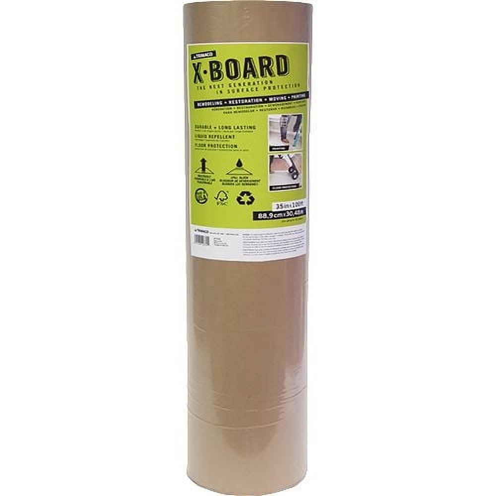Trimaco 12370 Rouleau-X protecteur de surfaces 35" x 100' 22mil