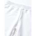 thumbnail image 3 of Hanes Pantalons de Jogging en Molleton ComfortSoft EcoSmart pour Filles, TG, Blanc, 3 of 4