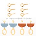 thumbnail image 4 of Eyepins,200Pcs / Bag Eye Screw Eye Hooks Eye Pins Unrivaled Performance, 4 of 8