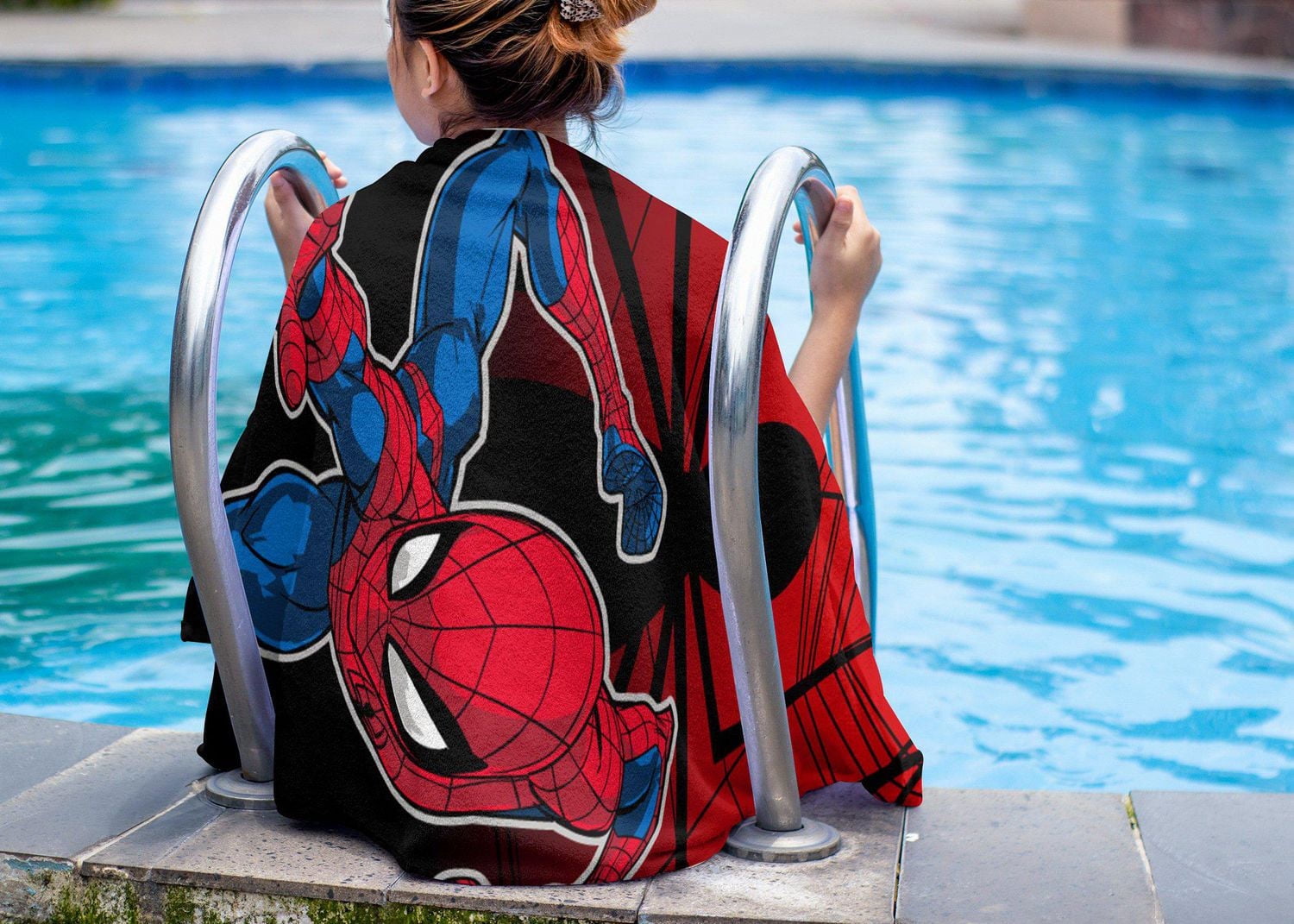 Spider-Man Kids Beach Towel, 100% Cotton