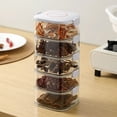 thumbnail image 1 of TopLLC Kitchen Accessories,Home And Kitchen,Kitchen Tools,Kitchen Sets Spice Organizer Kitchen Home Pepper Storage Box Sealed Jar Condiments Seasoning Seasoning Jar Storage Sealed Jar, 1 of 6
