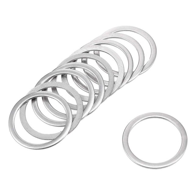 Pièces Laveuse, Écrous de Matériel, Laveuses, 50 Pcs Laveuse Plate en Acier Inoxydable 304 pour Vis Boulon