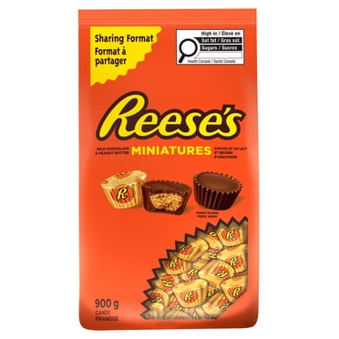 Friandises MOULES AU BEURRE D’ARACHIDES REESE'S Miniatures, 900 g