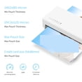 thumbnail image 4 of Desktop Laminator Machine Set A4 Size Hot And Cold Lamination 2 Roller System 9 Inches Max Width Suitabe For A4/A5/A6, 4 of 5