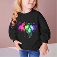 thumbnail image 1 of Rbaofujie Toddler Baby Girl Long Sleeve Sweatshirt Tops Basic Solid Color Oversized Sweater Shirts Kid Fall Clothes, 1 of 4