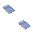 thumbnail image 3 of Youkk Polyester Chenille Bath Mat - Strong Water Absorption Exquisite Crafted Soft Texture No Shedding Teal 40cm*60cm 2Set, 3 of 6