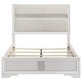 thumbnail image 4 of Miranda 54-inch Upholstered Full Panel Bed White, 4 of 12