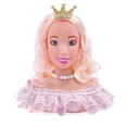 thumbnail image 2 of B Childrens Doll Head For Hairdresser Play Set With Styling Tools Pretend Role Game Educational Kit Gift For Girls Safe Plastic Fun, 2 of 5