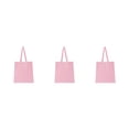thumbnail image 3 of maskred Large Capacity Tote Bag Reliable Shopping Companion Sturdy And Durable pink 3Set, 3 of 6