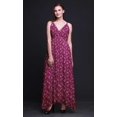 thumbnail image 5 of Bimba Robe Longue à Imprimé Floral pour Femmes, Bretelles Spaghetti, Col en V, Maxi, Tenue de Plage - Grand, 5 of 5