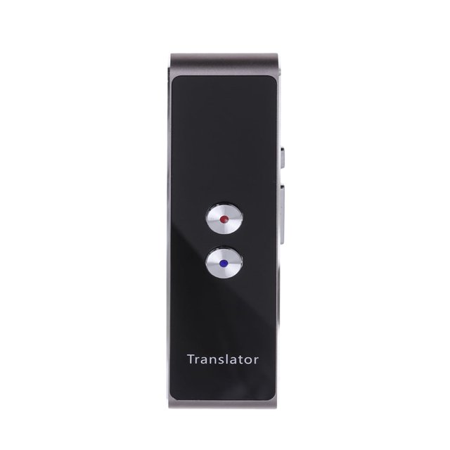 HLONK Traducteur Vocal Intelligent Portable Traduction Bidirectionnelle en Temps Réel Traduction Multilingue pour Apprendre Voyage Affaires (Marron)