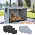 thumbnail image 1 of Housse de Cage pour Chien Imperméable, Robuste, Multi-Tailles, Chenil d'Intimité, Robuste et Douillet, Noir-94*61*63.5CM, 1 of 9