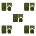 thumbnail image 3 of maskred 3x Bathroom Rug Sets Easy To Install Waterproof Anti-slip Multi-functional Eco-friendly Durable PJ210611-B002 5Set, 3 of 6
