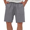 thumbnail image 2 of Diufon Men's Hiking Cargo Shorts Casual Printed Spring Summer Drawstring Outdoor Sport Shorts with Pockets, 2 of 7