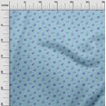 thumbnail image 2 of oneOone Georgette Viscose Fabric Leaves & Flower Floral Print Fabric by Yard 42 Inch Wide, 2 of 4