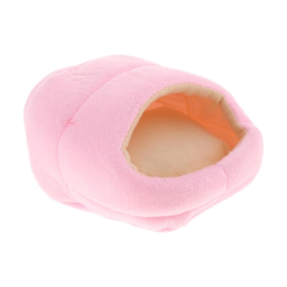 Tachiuwa Small Animal Sleep Hanging Cozy Bed Pet House Cage Hammock Cave Winter Warm Cute Pink