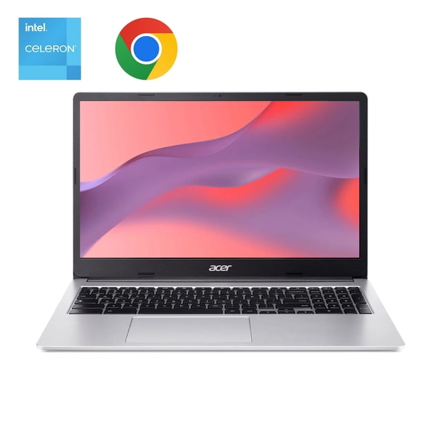 Acer Livre de Chrome 315 Ordinateur portable CB315‐4H‐C5NW (15,6 pouces) HD Affichage, Intel Celeron N4500, 4GB RAM, 64GB eMMC Stockage)