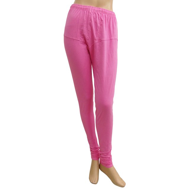 Atasi Leggings en Coton Doux Pleine Longueur pour Femmes Taille Libre