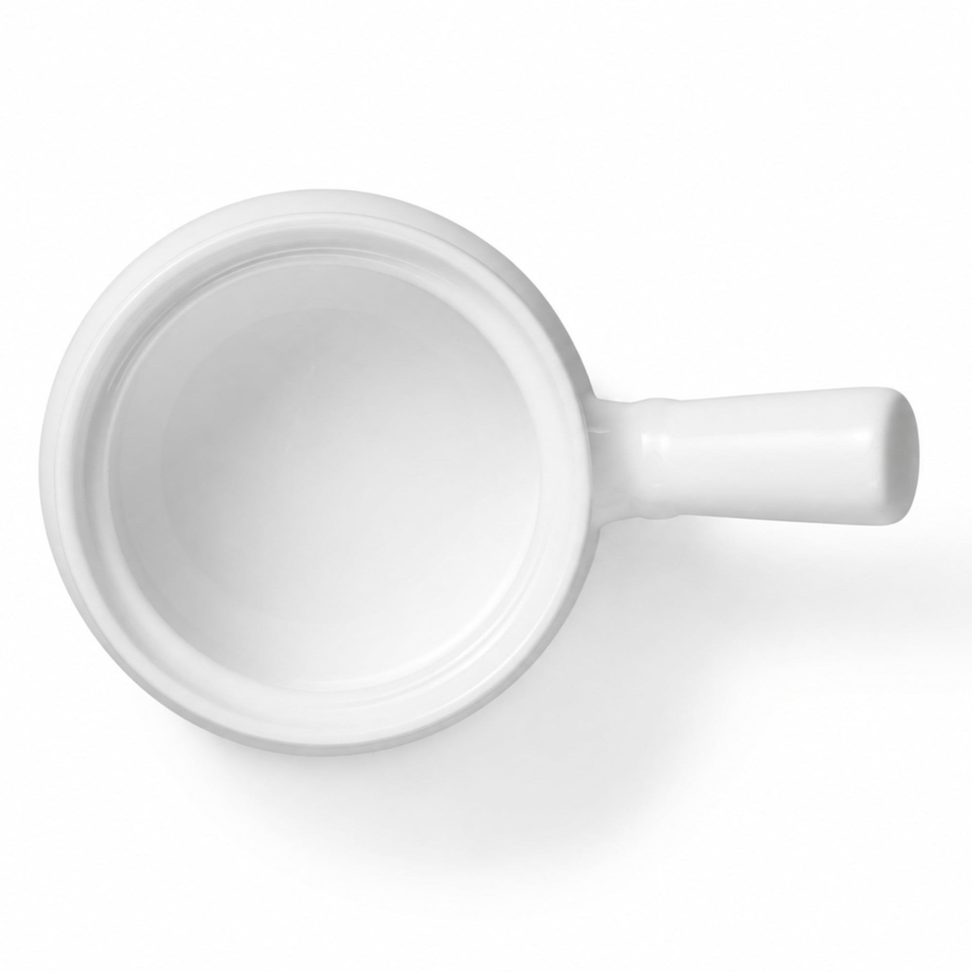 Starfrit Gourmet BISTRO Set of 2 Porcelain Onion Soup Bowls, 10 oz Capacity, White