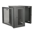 thumbnail image 2 of Tripp Lite 15U Wall Mount Rack Enclosure Server Cabinet Hinged Wallmount - Rack cabinet - wall mountable - black - 15U - 19", 2 of 5