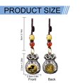 thumbnail image 3 of Clearance! Chinese Zodiac Wealth Bag Pendant Charm For Daily Fortune Rotating God Of Wealth Bag Luck And Keychain For Good Fortune, 3 of 9
