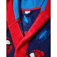 thumbnail image 3 of Marvel Spiderman Boys Red Character AOP Hooded Bathrobe (7-8 Years), 3 of 6