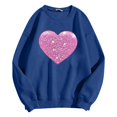 thumbnail image 4 of Mode Femme Décontractée Couleur Unie Ample Manches Longues Imprimé Lettre Col Rond Chandail à Capuchon 2t Fermeture à Glissière Chandail à Capuchon Fille Chandail à Capuchon Deux Pièces Robe Chandail Français Doublée Veste Femme Décontractée Chaude Hauts Femme, 4 of 4
