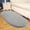 Gray #0, variant on Vaidha Soft Bedroom Rugs Shaggys Rugs For Bedroom Oval Rugs Bath Carpet Living Room Runner Rug Soft Comfortable Water Absorption Non Slip Thick Machine Washable