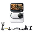 thumbnail image 1 of Insta 360 GO 3S (White) 64GB Tiny Mighty 4K Action Vlogging Camera + 50-in-1 Accessory Kit, 1 of 10