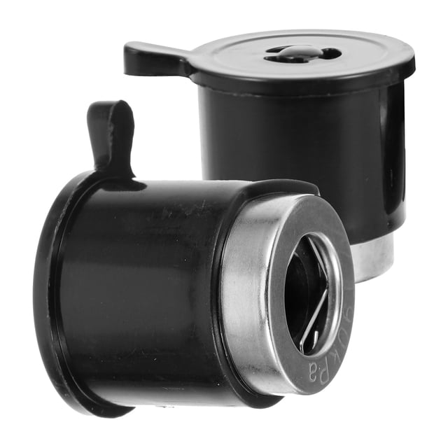 YOSADIER 2Pcs Pressure Cooker Exhaust Valve Black Plastic for Electric Pressure Cooker Accessories