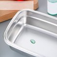 thumbnail image 2 of 3 Pcs Stainless Steel Lunch Containers Food Preservation Leak Proof Food Storage Container Bento Box, 2 of 6