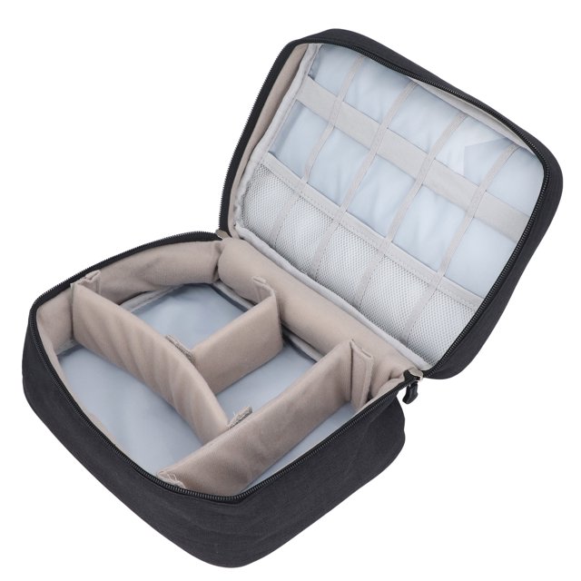 Coffee Maker Bag, Black Save Space Multifunctional Travel Storage Bag Exquisite for Household