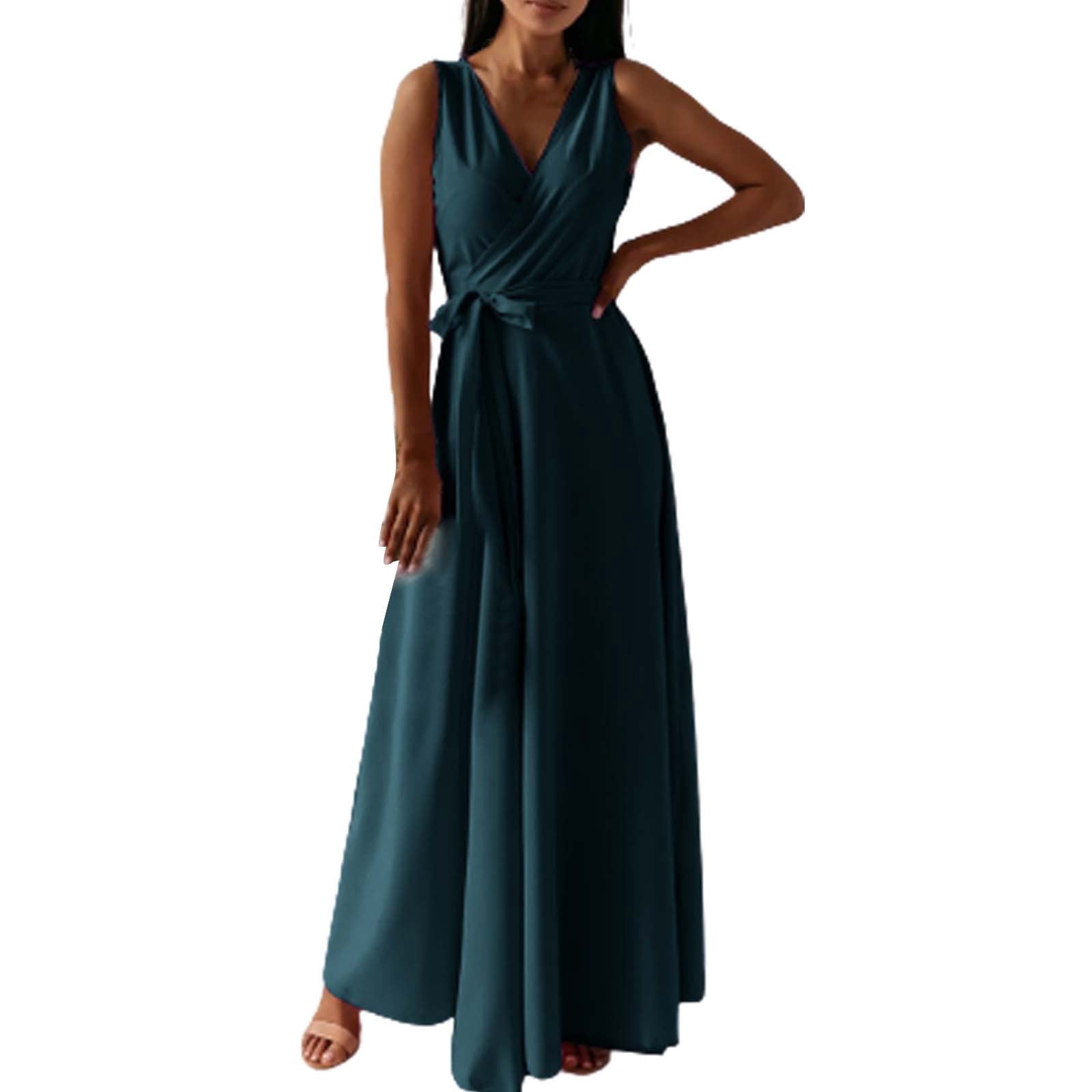 Ketyyh-chn99 Robes pour Femmes Robe de Mariée Robe de Soirée Formelle Robe de Bal Robe Dames Élégante Ligne A Soirée Robes de Mariage Vert,TG