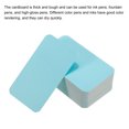 thumbnail image 4 of Unique Bargains 3.5' x 2' Blank Paper Business Cards Small Index Flash Cards Message Note Card, Blue 300 Pack, 4 of 5