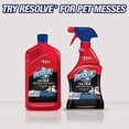 thumbnail image 2 of Resolve Ultra Pet Stain & Odor Remover Spray, Carpet Cleaning Machine Pre-Treatment, 2 of 11