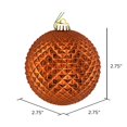 thumbnail image 3 of Vickerman N188488D Boule en Cuivre Pailleté 2.75 Po. 12 par Sac, 3 of 3