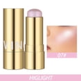 thumbnail image 1 of Heliisoer 3 In 1 Multi Stick Blush For Cheeks & Lip Tint & Eyeshadow Makeup,SCream Blush Stick + Highlighter Stick + Bronzer / Complete Face Make Up, 1 of 1