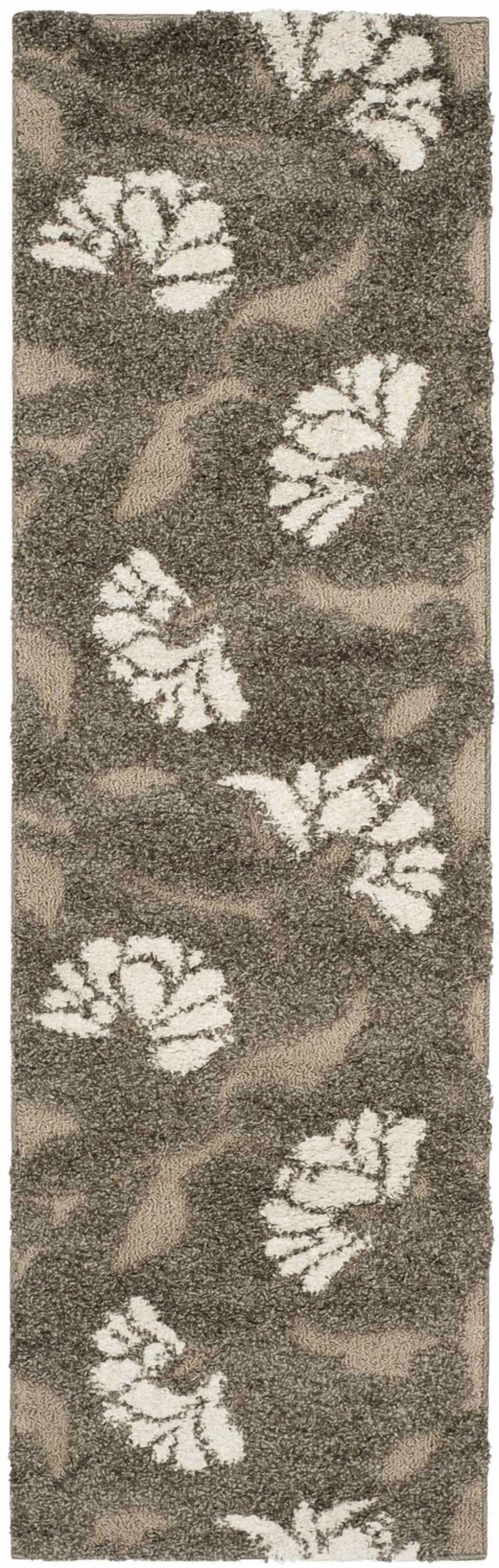 SAFAVIEH Florida Teodor Floral Shag Area Rug