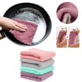 thumbnail image 2 of Clearance on Sale Absorbent Cleaning Rags for Cleaning, Cleaning Towels Wash Cloth, Dish Towels Non-Abrasive, Reusable and Washable Thick Microfiber Towels Cleaning Cloths for Kitchen, 2 of 9