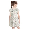 thumbnail image 2 of Robe patineuse à manches courtes George pour filles, 2 of 6