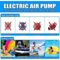 thumbnail image 2 of HAHADAXA Electric Air Pump for Inflatable, Air Mattress Pump, Quick Fill Inflator Deflator Air Pump Perfect for Outdoor Camping Inflatable Boat Blow Up Pool Water Toy Car Air Bed, 2 of 7