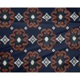 thumbnail image 4 of oneOone Tissu Polyester Lycra Imprimé Diamant & Tourbillon Ikat pour Couture BTY 56 Pouces de Large, 4 of 4