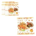 thumbnail image 2 of Serviettes Jetables en Papier pour Dinde d'Automne pour l'Action de Grâce, Serviettes Jetables Fournitures de Fête Décorations de l'Action de Grâce, Serviettes pour Dinde d'Automne Fournitures de Fête d'Automne Serviettes d'Automne Décorations d'Automne, 2 of 6